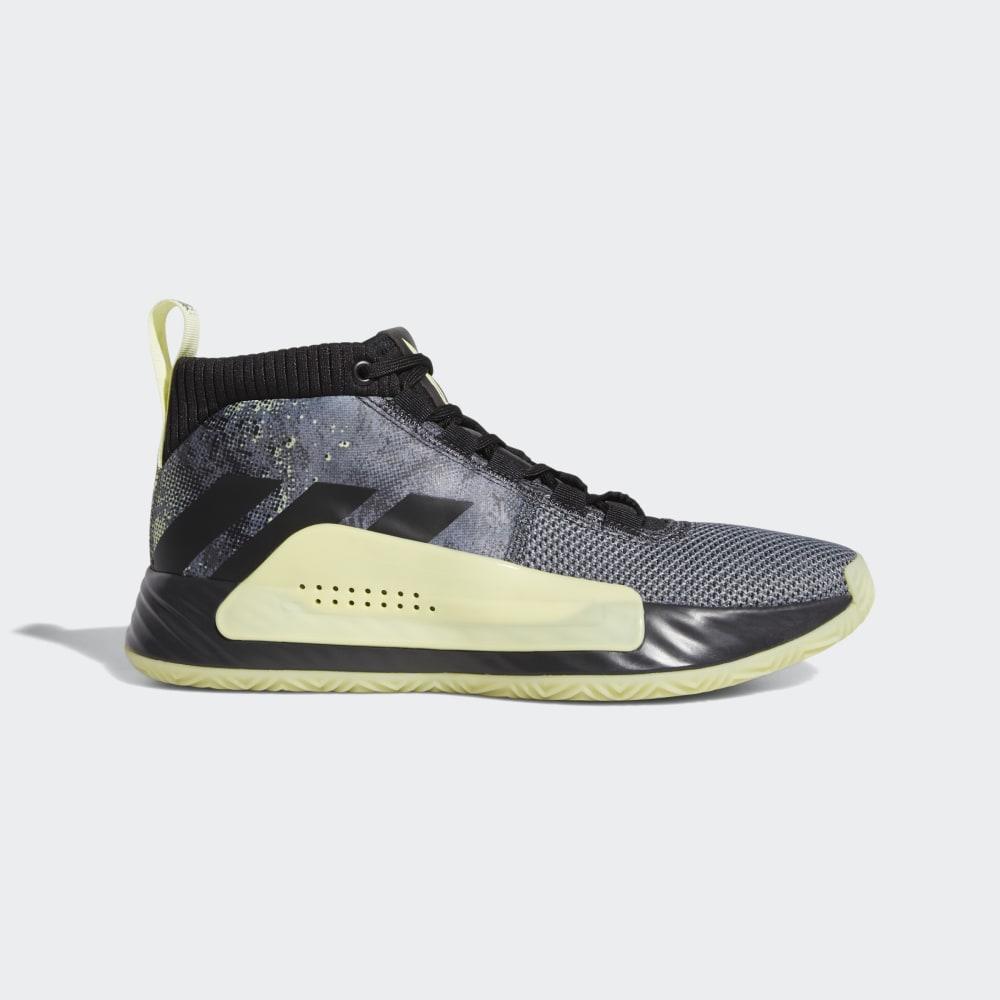 Adidasi Baschet Adidas Dame 5 Barbati Romania - Gri/Negrii F36933